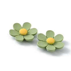 Непрозрачные кабошоны из смолы&nbsp;RESI-WH0026-75C-08