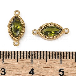 Ионное покрытие (ip) 304 нержавеющая сталь кубический цирконий конский глаз звенья соединительные подвески STAS-K256-21G