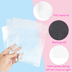 Прозрачные обложки для книг из ПВХ&nbsp;AJEW-WH20048-84D