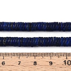 Нитки бусины из натурального ляписа-лазури G-T142-6mm-11