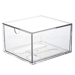 Ящик для хранения из акрила с защитой от пыли AJEW-WH20066-001A