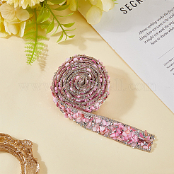 Отделка стразами из смолы и бисером DIY-WH20050-05E