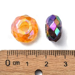 Прозрачного акрилового Европейский бисером OACR-E033-25