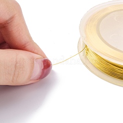 Круглая медная проволока для изготовления ювелирных изделий CWIR-WH0001-0.2mm-05