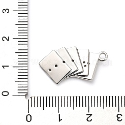 Латунные микро проложить кубического циркония подвески&nbsp;KK-L229-067P