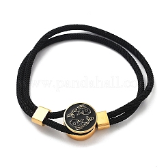 Созвездие нейлоновые шнуры многорядные браслеты BJEW-U016-01A-01