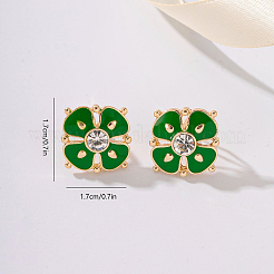 Клипсы из цветочного сплава JF4361-2