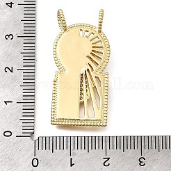 Латунные микро проложить кубического циркония подвески&nbsp;KK-Z125-24G-B