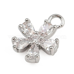 Латунные микро проложить кубического циркония подвески&nbsp;KK-S339-06P