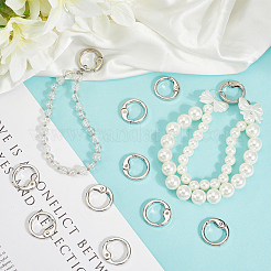 18 шт. Кольца пружинные затворные из сплава&nbsp;FIND-SC0016-59P