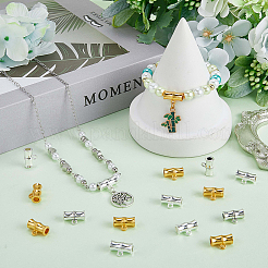 60 шт. 3-х цветные цинковые трубчатые держатели&nbsp;FIND-SP0002-41