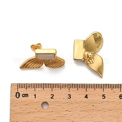 Серьги-гвоздики из нержавеющей стали 304&nbsp;EJEW-P316-18G