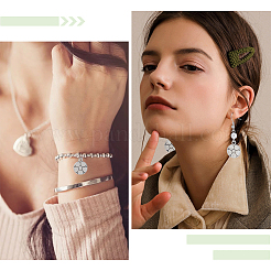 100 шт. Подвески из сплава в тибетском стиле&nbsp;TIBEP-SC0002-82