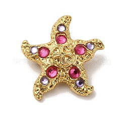 Сплав горный хрусталь брошь JEWB-K027-03G