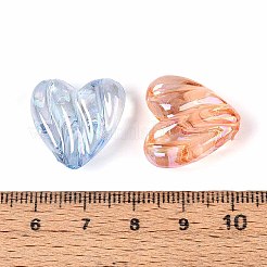 Уф-покрытие прозрачные акриловые бусины&nbsp;OACR-N150-25-01