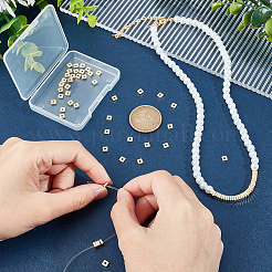 100 шт. Латунные дистанционные бусины&nbsp;KK-HY0003-62