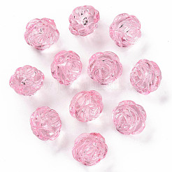 Прозрачные акриловые бусины PL305Y-4