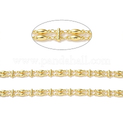 Цепи с овальными звеньями из латуни&nbsp;CHC-C005-07G