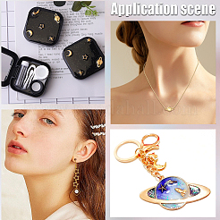 Кабошоны из цинкового сплава на космическую тему FIND-SC0011-74B