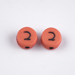 Непрозрачные акриловые бусины&nbsp;MACR-S273-20