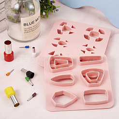 2 шт. 2 инструмента для создания пластилина из АБС-пластика в форме трапеции DIY-TA0005-58