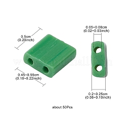 2-дырочные стекло бисер SEED-YW0002-37