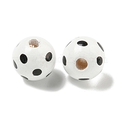 Набивные деревянные европейские бусины WOOD-G022-18A