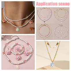 35 шт. 7 цвета непрозрачные подвески из смолы&nbsp;RESI-WR0001-02