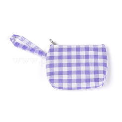 Хлопчатобумажные клатчи с клетчатым узором&nbsp;AJEW-N003-20