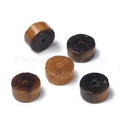 Естественный желтый тигровый глаз бисер нитей G-Z006-C09