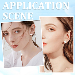 50 шт. ионное покрытие (IP) 304 нержавеющая сталь гвоздики фурнитура для сережек STAS-BBC0004-52