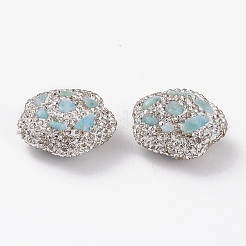 Ручной полимерной глины шариков Rhinestone&nbsp;RB-C001-03A