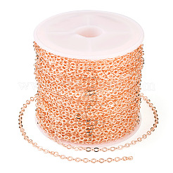 Железные плоские кабельные цепи с латунным покрытием CH-TAC0007-02RG