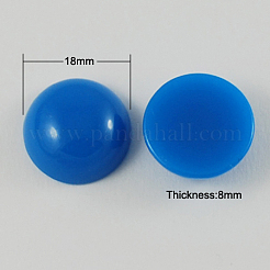 Кабошоны из смолы CRES-S057-18mm-M