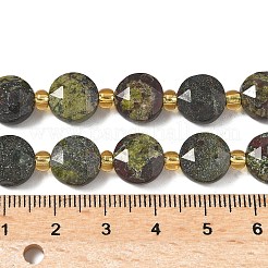 Бисер натуральный дракон крови пряди G-G271-C06-10mm