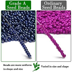 12/0 сорт круглый бисер стеклянный&nbsp;SEED-Q011-F523