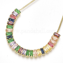 Регулируемые латунные браслеты-слайдеры из циркония BJEW-S141-03