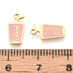 Подвески из эмалированной нержавеющей стали 304 STAS-T065-66G-02