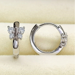 925 серьги-кольца из стерлингового серебра с бабочками MM4142