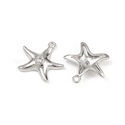 Латунные микро проложить кубического циркония подвески&nbsp;KK-G535-05B-P