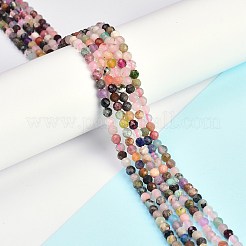 Нити граненых бусин из натурального смешанного камня G-K311-46C