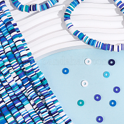 15 нить бусин ручной работы из полимерной глины&nbsp;CLAY-PA0001-07C