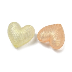 Светящиеся прозрачные акриловые бусины OACR-B031-18