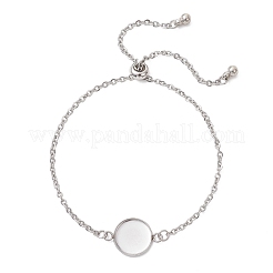 Изготовление браслета-слайдера из нержавеющей стали 304&nbsp;BJEW-JB12959-02