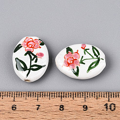 Фарфоровые бусины ручной работы&nbsp;PORC-T134-04A