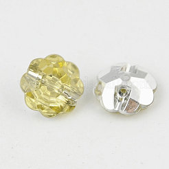 Тайвань акриловые кнопки горный хрусталь BUTT-F021-15mm-33