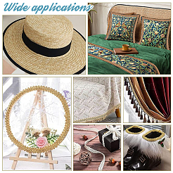 Отделка полиэфирной тесьмой&nbsp;OCOR-WH0085-01A