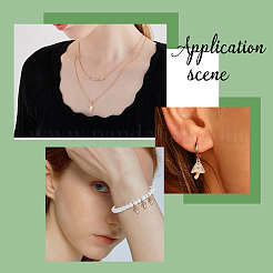 10 шт. 2 стиля подвески из латуни с прозрачным кубическим цирконием KK-BBC0005-43