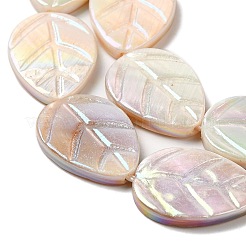 Нити бусин из натуральных пресноводных ракушек SHEL-K006-35