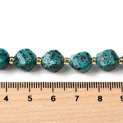 Нити бусин из натуральной кунжутной яшмы&nbsp;G-U023-A01-01